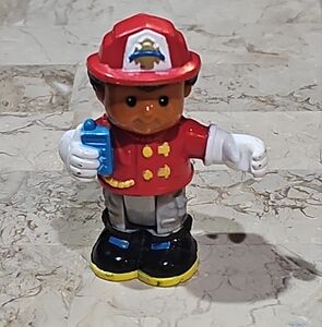 Firefighter‎ Toy Figure with Red Hat